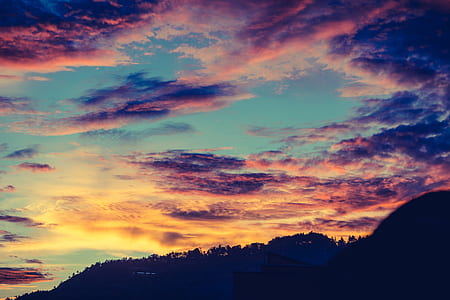 sky and cloud during golden hour thumbnail