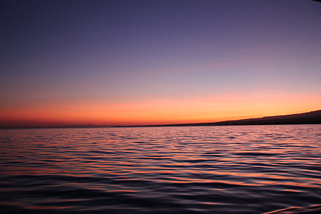 body of water during sunset thumbnail