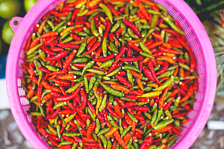 Basket of chilis thumbnail