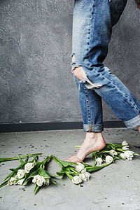 Person in Blue Ripped Jeans thumbnail