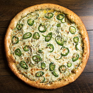 pizza with chili peppers thumbnail
