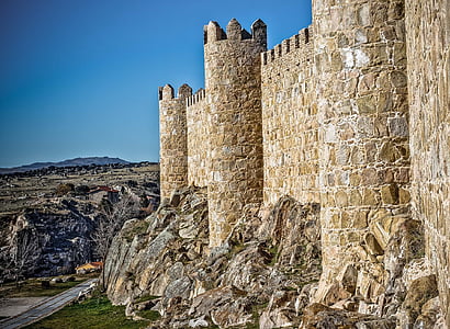 gray castle on hill thumbnail