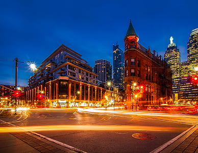 time lapse photography of cityscape thumbnail