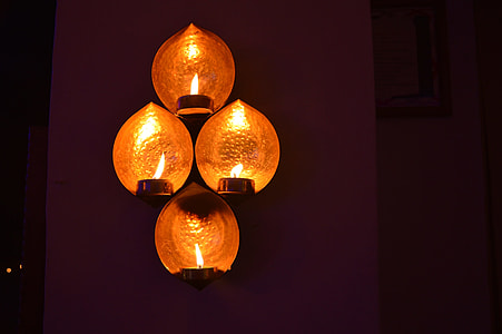 four wall candle holders thumbnail