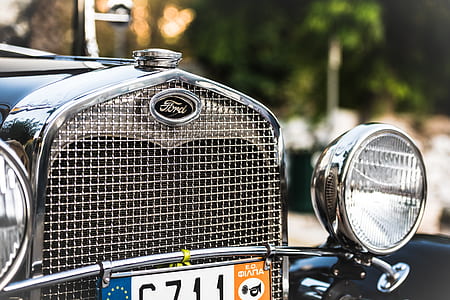 classic black Ford car thumbnail