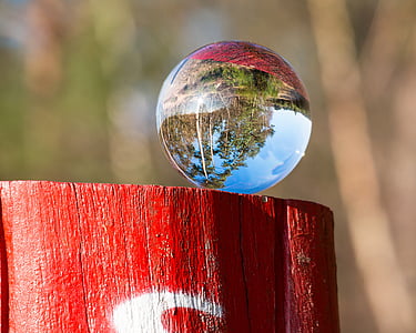 selective focus photography of glass ball thumbnail