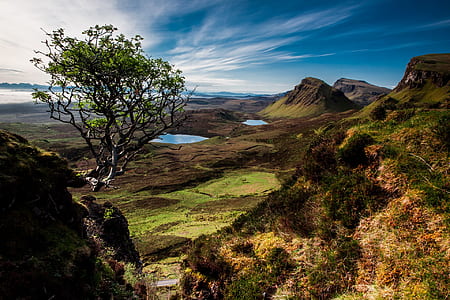 aerial photography of mountain thumbnail