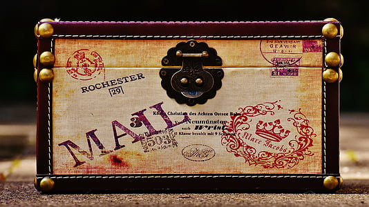 close-up photo of white and brown box thumbnail