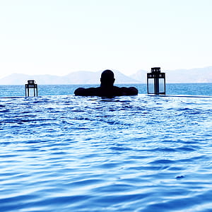 sea, man, person, beach thumbnail