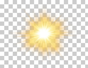 Sunlight Sky Yellow Pattern, Sun Effect Transparent , sun light illustration PNG clipart