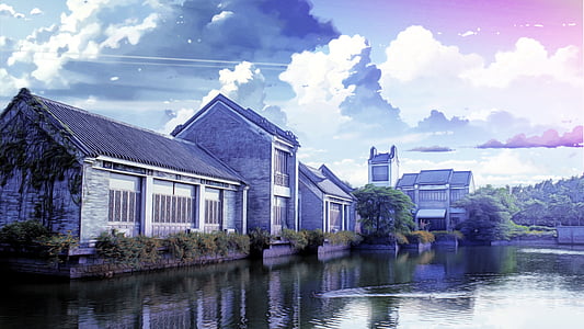 photo of house beside body of water thumbnail