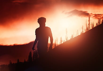 silhouette of man thumbnail