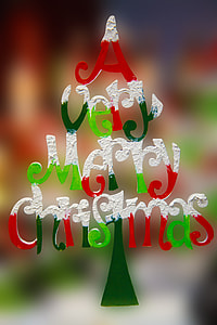 red, green, and white A Very Merry Christmas illustration thumbnail