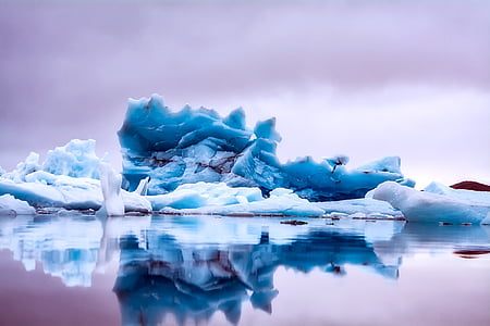 shallow focus photography ice berg thumbnail