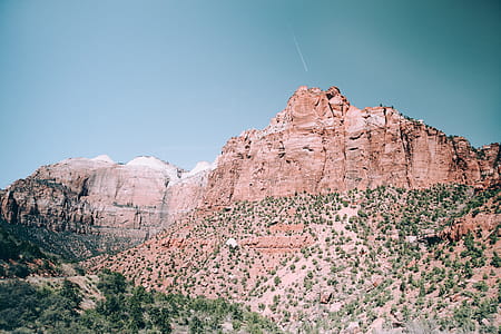 Panoramic view of Arizona desert cliffs during in the day time thumbnail