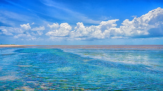 blue water and white skies thumbnail