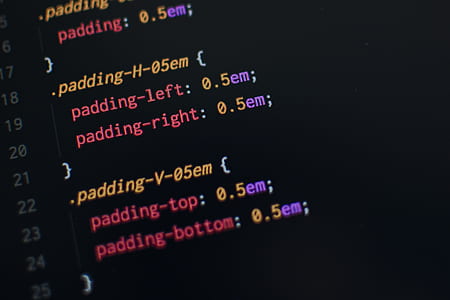 black background with red padding-right text overlay thumbnail