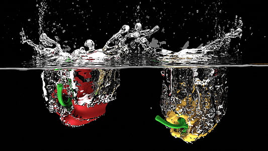 illustration of fruits on water thumbnail