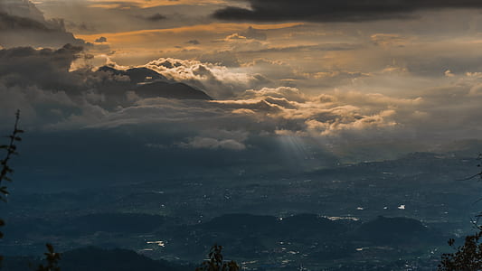 landscape photography of mountains thumbnail