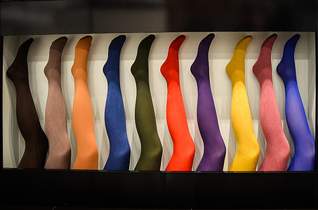stockings, tights, noga, legs, exhibition, shop thumbnail