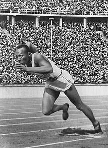 man starting to run on track field thumbnail