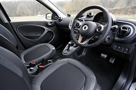black Smart vehicle interior thumbnail