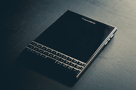 Turned Off Blackberry Qwerty Phone thumbnail