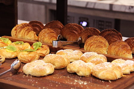 pastry breads on tray thumbnail