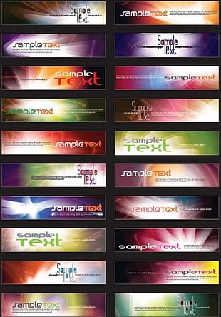 20 Of The Symphony Web Banner Background Template Vector Eps File