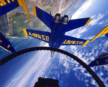 blue and yellow aircrafts thumbnail