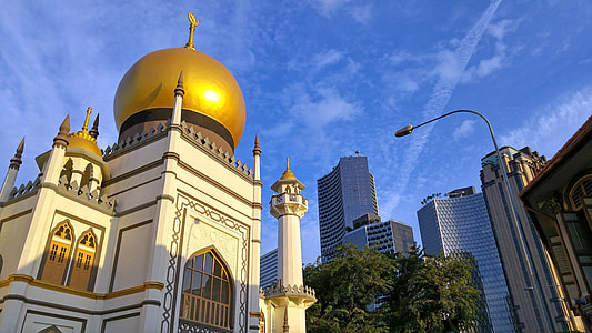 low angle photography of mosque thumbnail