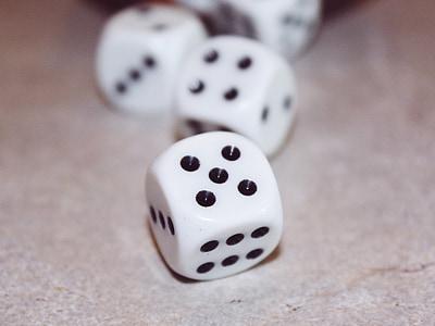several dices on floor thumbnail