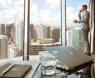city, sky, businessman, man thumbnail