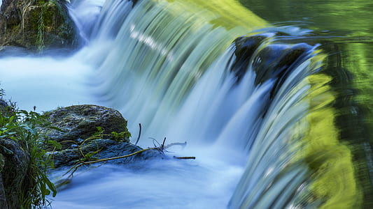 Time-lapse Photo of Waterfalls thumbnail