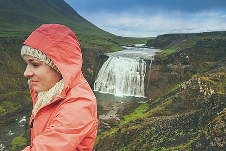 woman standing on mountain thumbnail