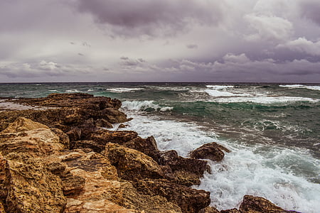 raging body of water on rock thumbnail