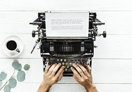 black typewriter thumbnail