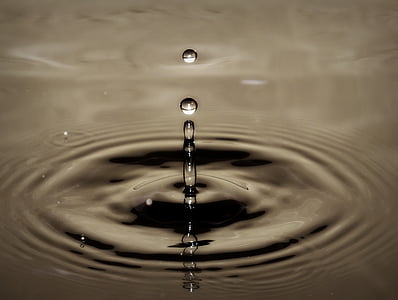 drop of water making ripples time lapse photo thumbnail