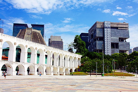 white bridge near building thumbnail