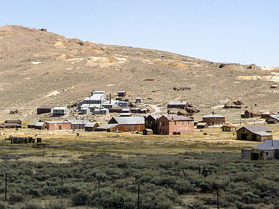 Town and houses in the California Landscape thumbnail