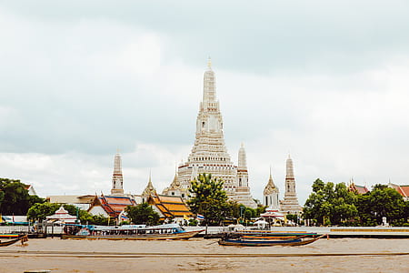 white tower temple photograph thumbnail