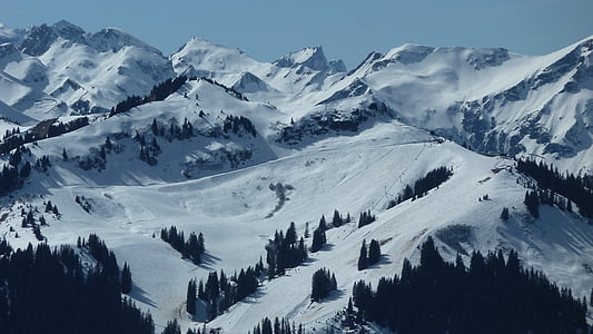 snow capped mountains thumbnail