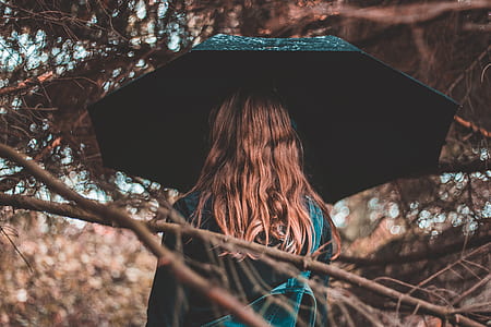woman holding umbrella thumbnail