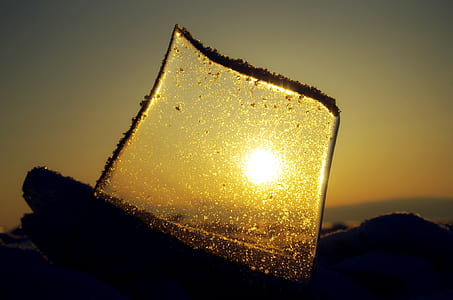 baikal, lake, ice, winter, hummocks, shadow thumbnail