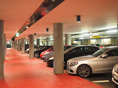 cars parked on parking curb thumbnail