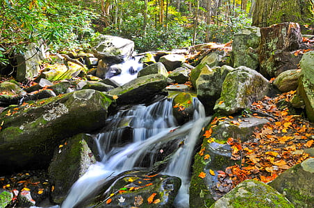 time-lapse photography of stream thumbnail