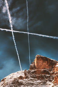 brown rock formation at daytime thumbnail