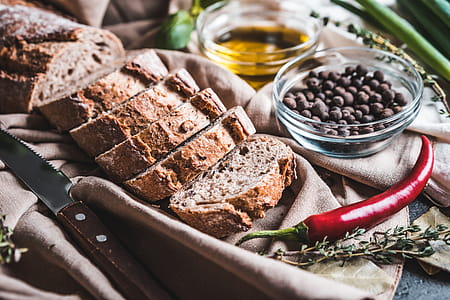 Fresh Slices of Country Bread thumbnail