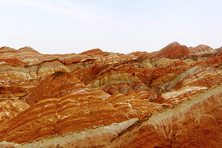 brown rocks under blue sky photography during daytime thumbnail