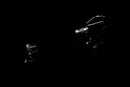 two cameras facing thumbnail